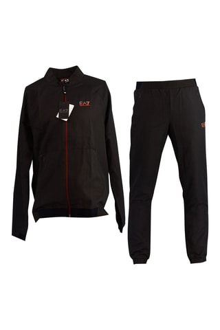 Chaqueta y pantalón de chándal - Negro
