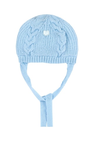 Bonnet en laine - Bleu