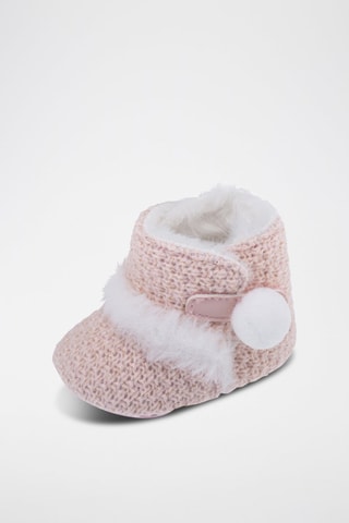 Chaussons fourrés - Rose