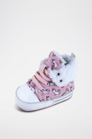 Chaussons fourrés - Rose
