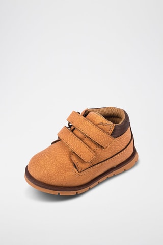 Bottines - Marron et jaune