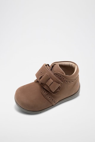Bottines en cuir - Marron