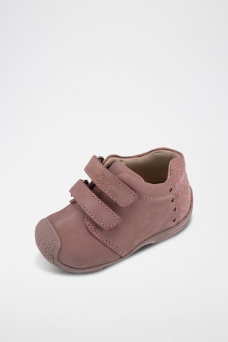 Bottines en nubuck - Rose