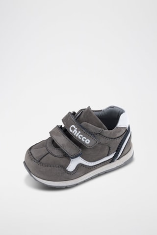 Baskets en cuir - Gris