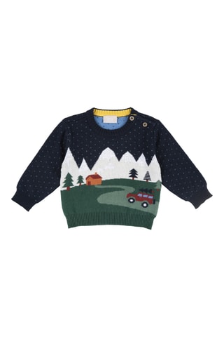 Pull Bleu marine