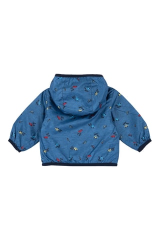 Veste à capuche - Bleu cobalt