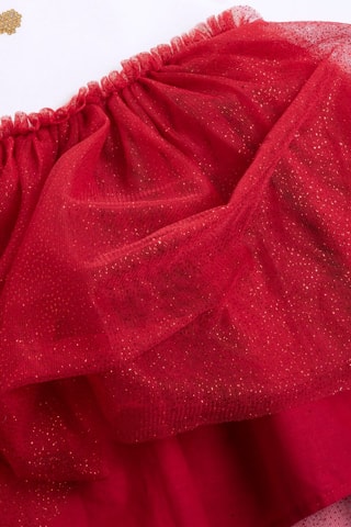 Robe trompe-l'œil - Rouge
