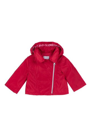 Blouson à capuche - Rouge