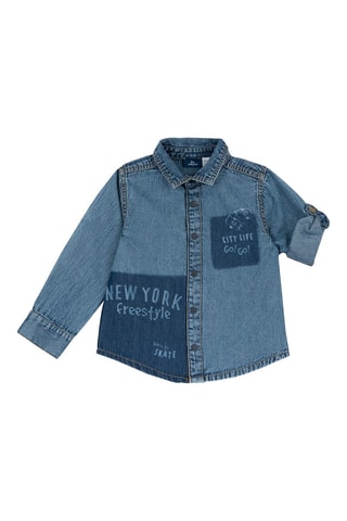 Chemise en jean - Bleu clair