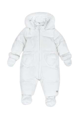 Combipilote à capuche - Blanc