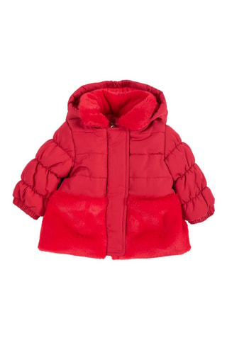 Doudoune à capuche - Rouge
