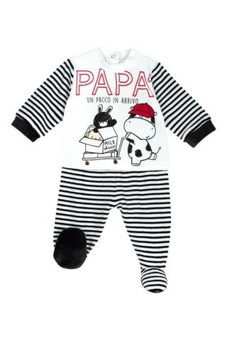 Sudadera y pantalón - Blanco y negro