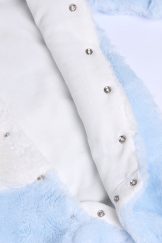 Combinaison à capuche à oreilles - Bleu clair
