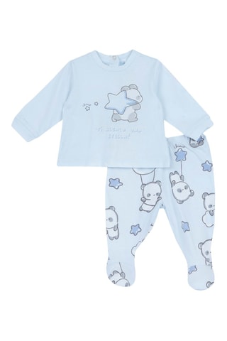 Camiseta y pantalón - Azul