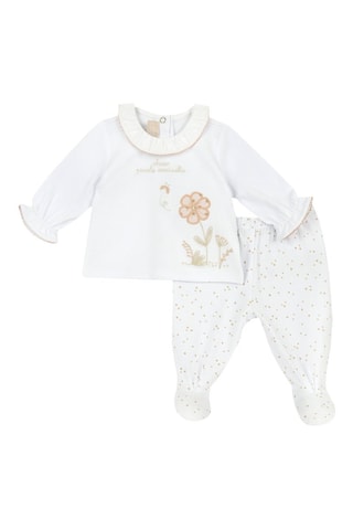 T-shirt et pantalon - Blanc