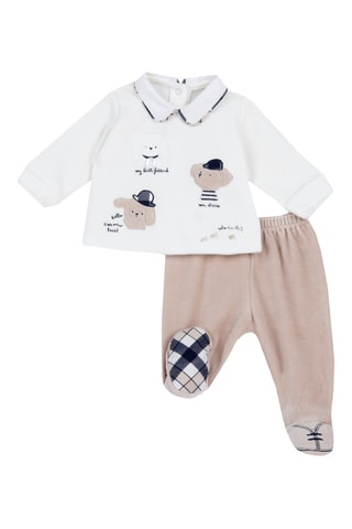 Sudadera y leggings - Blanco