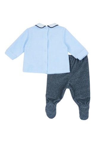 Jersey y leggings - Azul claro