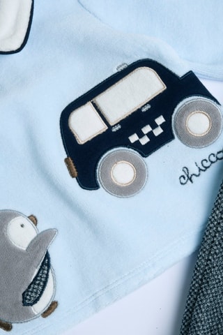 Jersey y leggings - Azul claro