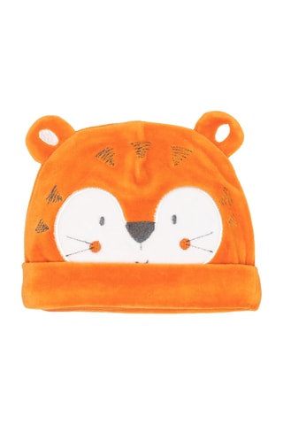 Bonnet à oreilles - Orange