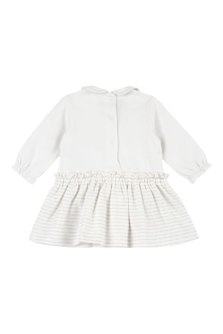 Robe trompe-l’œil - Blanc