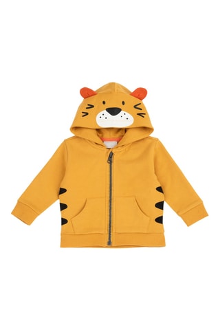 Sweat à capuche - Moutarde