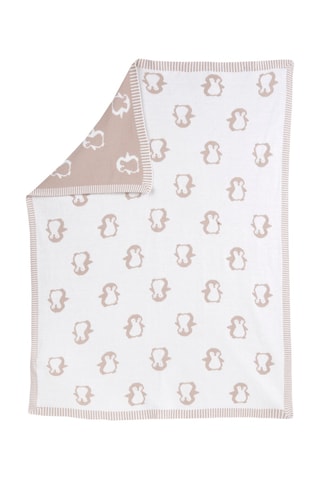 Couverture réversible - Blanc