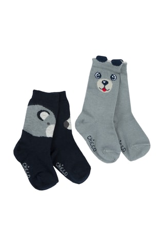 2 paires de chaussettes - Bleu nuit