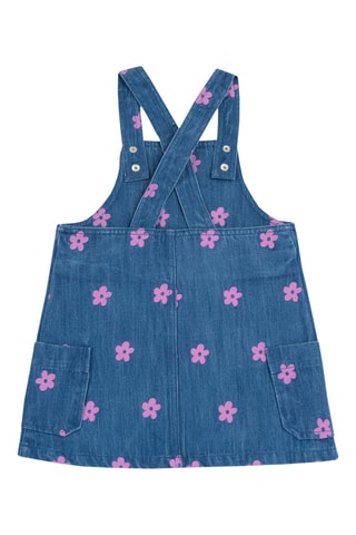 Robe-salopette en jean - Bleu
