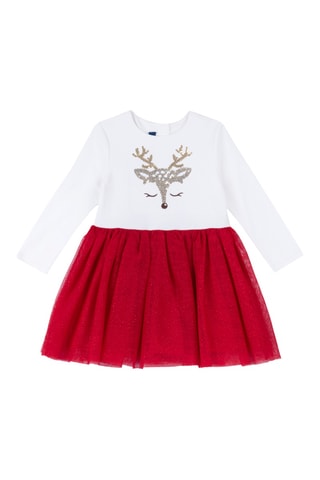 Robe - Blanc et rouge