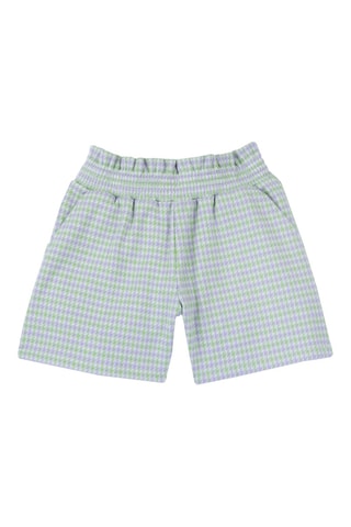 Short - Vert d’eau et mauve