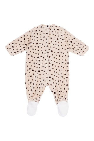 Grenouillère en velours - Beige