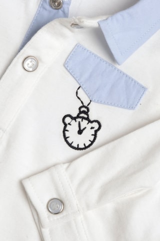 Body-polo - Blanc