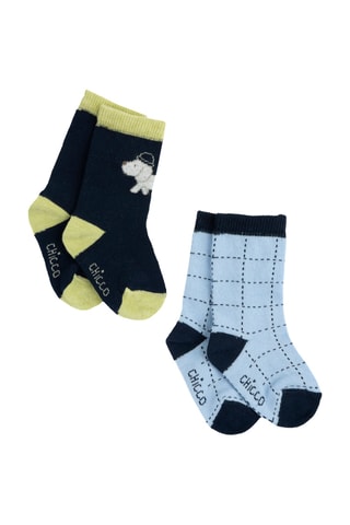 2 paires de chaussettes - Bleu