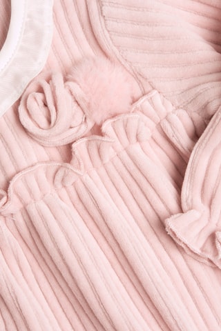 Robe en velours - Rose