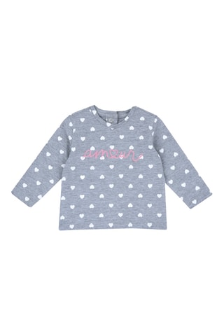 T-shirt - Gris chiné