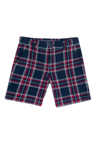 Short - Blanc et bleu marine