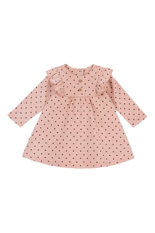Robe - Rose et marron