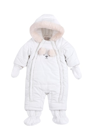 Combipilote à capuche - Blanc