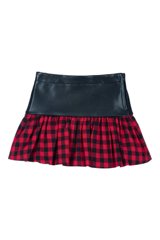Jupe - Noir et rouge