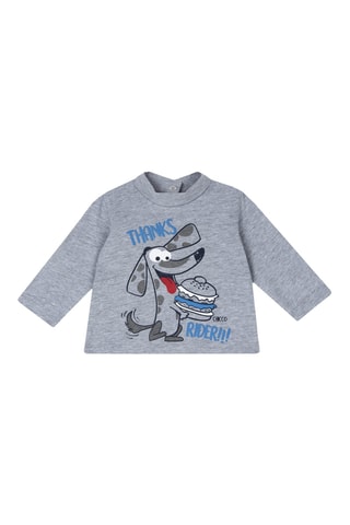 T-shirt - Gris chiné