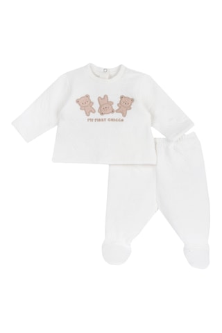 Sudadera y pantalón - Blanco