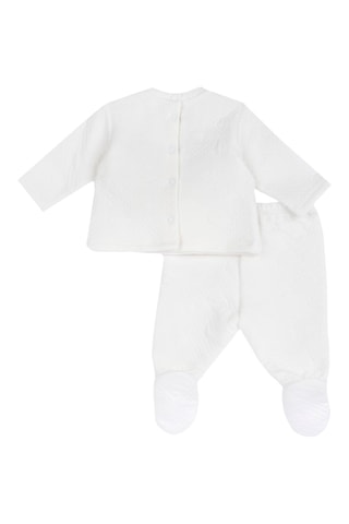 Sudadera y pantalón - Blanco