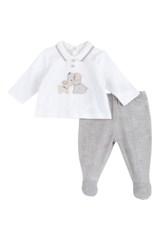 Camiseta y pantalón - Gris
