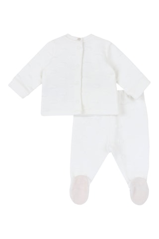 Sudadera y pantalón - Blanco