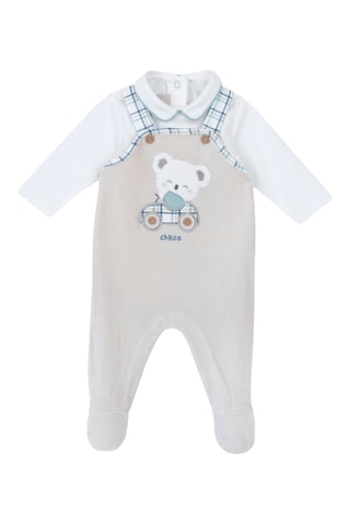 Peto efecto doble prenda - Beige