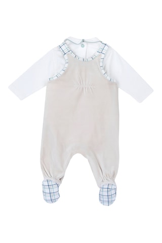 Peto efecto doble prenda - Beige