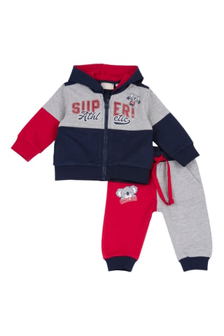 Sudadera con capucha y pantalón de chándal - Azul noche