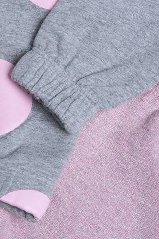 Sudadera y leggings - Gris claro jaspeado
