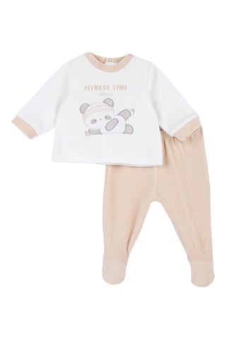 Camiseta y pantalón - Blanco