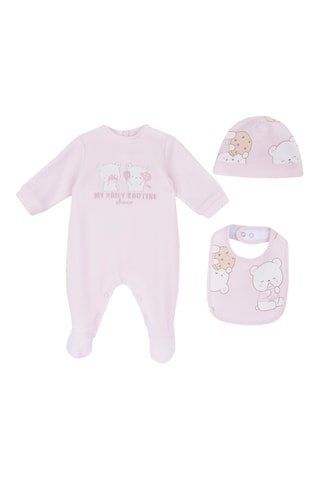 Ensemble 3 pièces - Rose